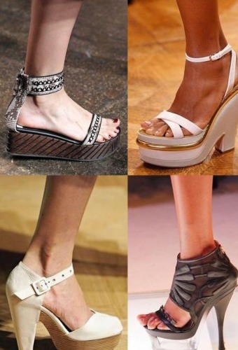 модная обувь лето 2012