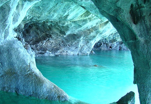 Мраморные пещеры Чиле-Чико - неповторимое зрелище
